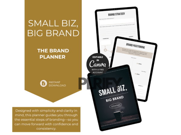 SMall biz, Big Brand - The Brand Planner